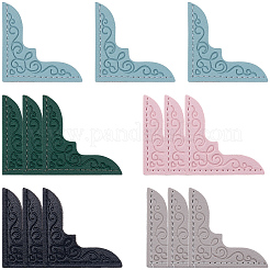 15Pcs 5 Colors PU Leather Corner Protectors&nbsp;AJEW-CL0002-95