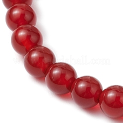 3Pcs 3 Styles Round Natural Gemstone Beads Stretch Bracelets Sets&nbsp;BJEW-JB11008