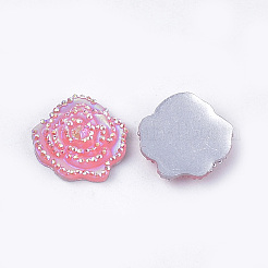 Resin Rhinestone Cabochons&nbsp;CRES-T012-02C