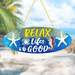 Beach Theme Oval Pendant Decoration Silicone Molds&nbsp;LS-DIY-M039-12