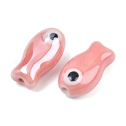 Handmade Porcelain Beads&nbsp;LS-PORC-WH0019-02B