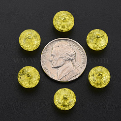 Transparent Crackle Acrylic Beads&nbsp;MACR-S373-66C-N16