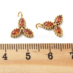 304 Stainless Steel Rhinestone Pendants&nbsp;STAS-L283-45G