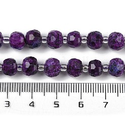 Natural Sesame Jasper Dyed Beads Strands&nbsp;G-H057-A21-03