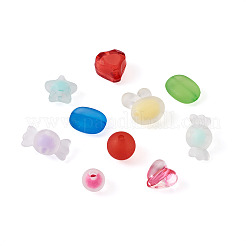 400Pcs 8 Style Acrylic Beads&nbsp;TACR-PJ0001-02