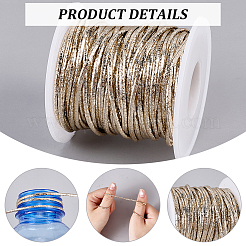 20M Laser PU Leather Cord&nbsp;DIY-CL0001-26B