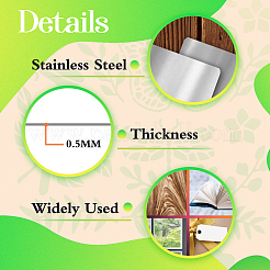 BBQ Daily Theme Stainless Steel Metal Stencils&nbsp;DIY-WH0289-054