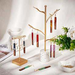 DIY Rectangle Earring Making Kit&nbsp;DIY-DC0001-74