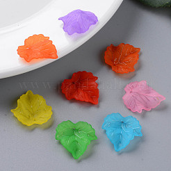 Autumn Theme Transparent Frosted Acrylic Pendants&nbsp;PAF002Y