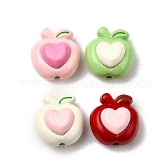 Baking Paint Alloy Enamel Beads&nbsp;FIND-G092-10