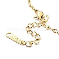 304 Stainless Steel Infinity Link Chain Bracelet for Women&nbsp;BJEW-B064-09G