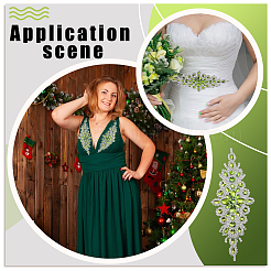 Rhinestone Trimming&nbsp;DIY-WH0622-488B