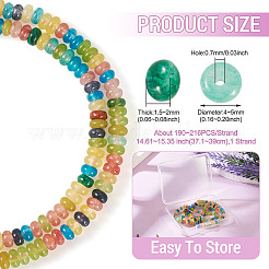 1 Strand Natural White Jade Beads Strands&nbsp;G-TA0003-13B