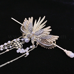 Alloy Hair Sticks&nbsp;PW-WG1FDCB-01