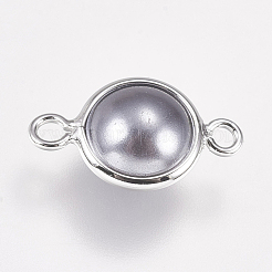 Acrylic Pearls Links connectors&nbsp;KK-F738-34P