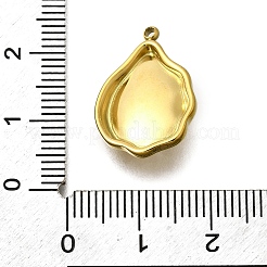 Plastic Imitation Shell Pendants&nbsp;STAS-H201-01D-G