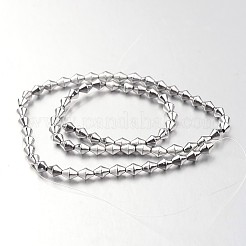 Electroplate Non-magnetic Synthetic Hematite Bead Strands&nbsp;G-F300-32-01