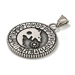 316 Surgical Stainless Steel Pendants&nbsp;STAS-Z073-73AS-06
