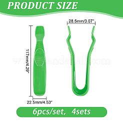 Plastic Jumbo Tweezers&nbsp;TOOL-WH0051-27
