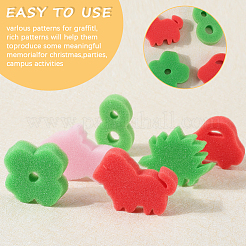 Sponge Stamp Kit&nbsp;AJEW-SP0001-54C