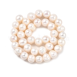 Natural Cultured Freshwater Pearl Beads Strands&nbsp;PEAR-I007-07U-02