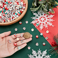 300Pcs Handmade Polymer Clay Beads&nbsp;FIND-ME0003-48