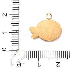 304 Stainless Steel Enamel Pendants&nbsp;STAS-R169-04A-G