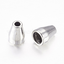 Tibetan Style Alloy Bead Cone&nbsp;X-LF10941Y