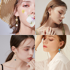 DIY Dangle Earring Making Kits&nbsp;DIY-SC0013-95