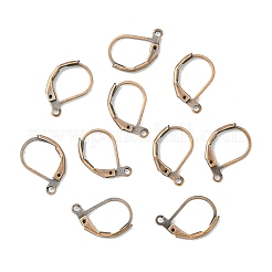 Red Copper Brass Leverback Earring Findings&nbsp;X-EC223-R