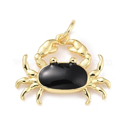 Brass Enamel Pendants&nbsp;KK-G402-34G