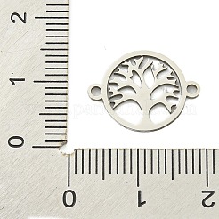 Non-Tarnish 201 Stainless Steel Connector Charms&nbsp;STAS-M015-18P