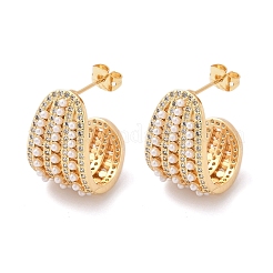 Brass Stud Earrings&nbsp;KK-U058-68G