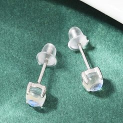 Anti-Tarnish 925 Sterling Silver Stud Earrings&nbsp;EJEW-M202-01