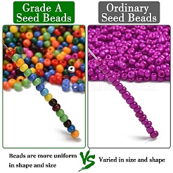 FGB 12/0 Grade A Round Glass Seed Beads&nbsp;SEED-Q009-FJXM