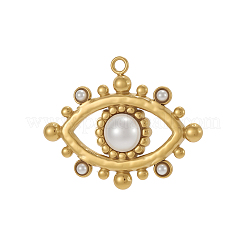304 Stainless Steel Pendants&nbsp;STAS-OY013-52G