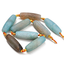 Natural Dragon Veins Agate Beads Strands&nbsp;G-A321-N05-01