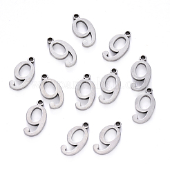 Tarnish Resistant 201 Stainless Steel Charms&nbsp;STAS-R108-09