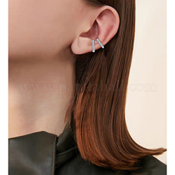 304 Stainless Steel Clip-on Earrings/Pendants&nbsp;STAS-UN0006-20P