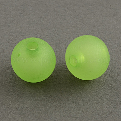 Frosted Acrylic Beads&nbsp;X-FACR-Q006-10mm-M