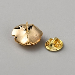 Brass Lapel Pin Backs for Backpack Clothes&nbsp;JEWB-WH0028-76