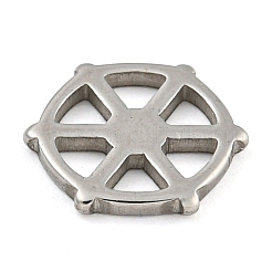 Non-Tarnish 304 Stainless Steel Filigree Joiners&nbsp;STAS-Z076-20P