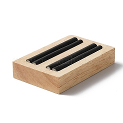 2-Slot Wood Ring Displays&nbsp;RDIS-WH0001-25