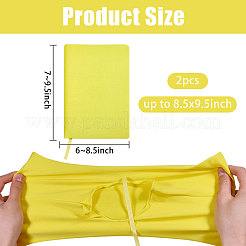 Elastic Cloth Book Cover&nbsp;LS-AJEW-WH0696-009A