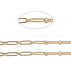 304 Stainless Steel Oval & Ring Link Chain&nbsp;CHS-C006-05G