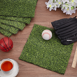 Square Plastic Artificial Moss&nbsp;DJEW-WH0015-142