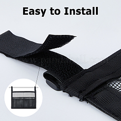 Polyester Mesh Hanging Zipper Bags&nbsp;ABAG-WH0072-041