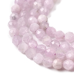 Natural Kunzite Beads Strands&nbsp;G-G343-B04-3mm