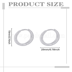 1Pair Alloy Hoop Earrings&nbsp;EJEW-LP0008-033