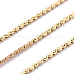 304 Stainless Steel Serpentine Chains&nbsp;CHS-F011-12A-G